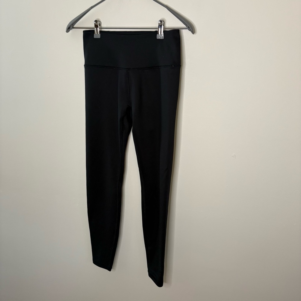 Spyder Black Leggings Stretchy medium weight warm size small - Picture 3 of 10